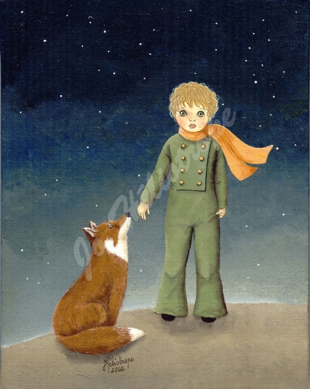 Le petit prince et le renard