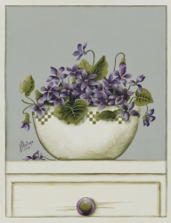 Bol de violettes