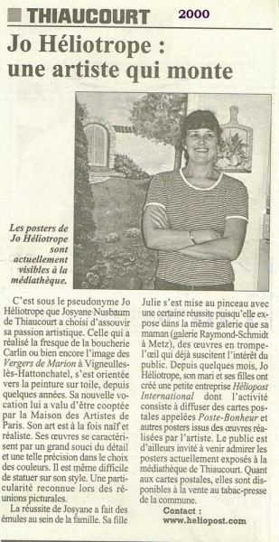 Thiaucourt EST REPUBLICAIN Sept 2000